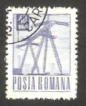Stamps Romania -  2349 A - Línea de alta tensión