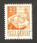 Stamps : Europe : Romania :  2350 - Teléfono