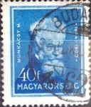 Stamps : Europe : Hungary :  Intercambio 0,20 usd 40 f. 1932