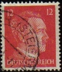 Stamps Germany -  DEUTSCHES REICH 1941 Scott513 SELLO ADOLF HITLER ALEMANIA Michel-788 Usado