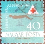 Stamps Hungary -  Intercambio 0,20 usd 40 f. 1961