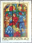 Stamps Hungary -  Intercambio cxrf3 0,20 usd 40 f. 1972