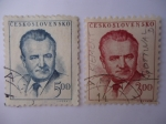 Stamps : Europe : Czechoslovakia :  Klement Gottwald.