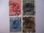 Stamps Yugoslavia -  Rey Alexandre I de Yugoslavia - Serebia-Croacia-Slovenia.