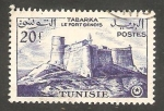 Sellos de Africa - T�nez -  413 - Tabarka, Fortaleza Genois