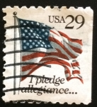 Stamps : America : United_States :  Prometo lealtad