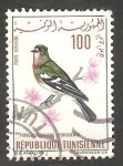 Stamps Tunisia -  29 - Pájaro