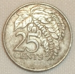 monedas de America - Trinidad y Tobago -  1980 (Reverso)