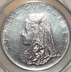 monedas de Asia - Turqu�a -  1971 (Anverso)