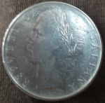 monedas de Europa - Italia -  1957 (Anverso)