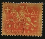 Sellos de Europa - Portugal -  Guerrero