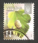 Sellos de Europa - Ucrania -  1117 - Hoja de árbol