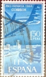 Stamps Spain -  Intercambio jxi 0,25 usd 1,5 peseta 1966