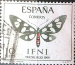Stamps Spain -  Intercambio jxi 0,20 usd 10 cent. 1966