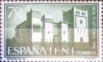 Stamps Spain -  Intercambio jxi 0,25 usd 70 cent. 1961
