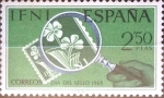 Stamps Spain -  Intercambio crxf 0,35 usd 2,5 pesetas 1968