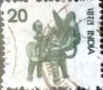 Stamps India -  Intercambio 0,20 usd 20 p. 1975