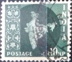 Stamps : Asia : India :  Intercambio 0,20 usd 10 np. 1957