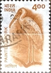 Stamps India -  Intercambio 0,20 usd 4 r. 2001