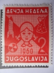 Stamps Yugoslavia -  Jugoslavija. hildren Week.