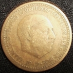 monedas de Europa - Espa�a -  1947 (Anverso)