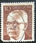 Stamps : Europe : Germany :  Presidente Heinemann