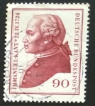 Stamps : Europe : Germany :  Kant