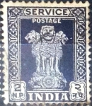 Stamps India -  Intercambio 0,30 usd 2 np. 1959