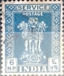 Stamps India -  Intercambio 0,30 usd 6 np. 1959