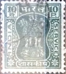 Stamps India -  Intercambio 0,85 usd 10 p. 1967