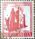 Stamps India -  Intercambio 0,20 usd 5 p. 1967