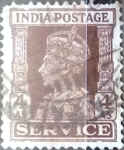 Stamps India -  Intercambio 0,40 usd 4 a. 1939