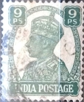 Stamps : Asia : India :  Intercambio 0,20 usd 9 p. 1941