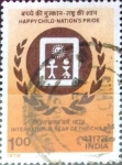 Stamps : Asia : India :  Intercambio crf 0,60 usd 1 r. 1979