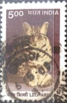 Stamps India -  Intercambio 0,20 usd 5 r. 2000