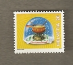 Stamps Switzerland -  Fondue