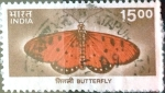 Stamps India -  Intercambio 0,65 usd 15 r. 2000
