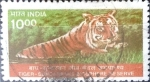 Stamps India -  Intercambio 0,45 usd 10 r. 2000