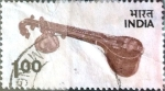 Stamps India -  Intercambio 0,25 usd 1 r. 1975