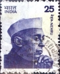 Stamps India -  Intercambio 0,75 usd 25 p. 1976