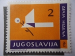 Sellos de Europa - Yugoslavia -  Posta Yugoslavija - Papiroflexia.