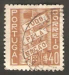 Stamps : Europe : Portugal :  582 - Todo por la Nación