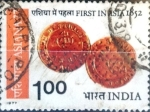 Sellos de Asia - India -  Intercambio 1,10 usd 1 r. 1977