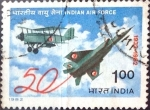 Stamps India -  Intercambio 2,00 usd 1 r. 1982