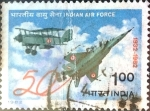 Stamps : Asia : India :  Intercambio 2,00 usd 1 r. 1982