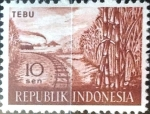 Sellos de Asia - Indonesia -  Intercambio 0,20 usd 10 s. 1960