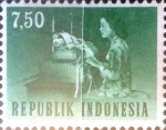 Stamps : Asia : Indonesia :  Intercambio 0,20 usd 7,5 r. 1964