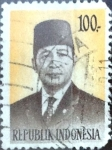 Stamps : Asia : Indonesia :  Intercambio 0,20 usd 100 r. 1974
