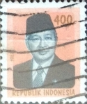 Stamps Indonesia -  Intercambio 0,80 usd 400 r. 1981