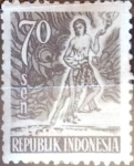 Sellos del Mundo : Asia : Indonesia : Intercambio 0,20 usd 70 s. 1953